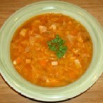 cabbage and bean soup