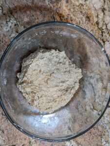 Initial dough mix